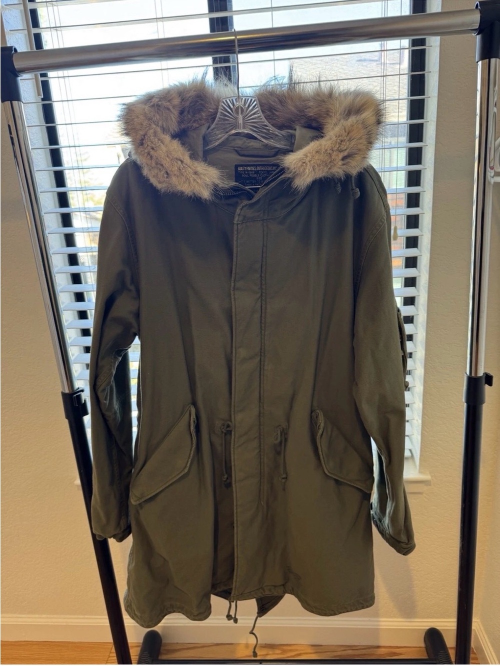Wacko Maria M-51 fishtail parka Military green size M or 38